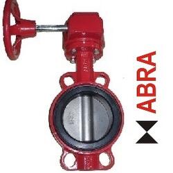Затвор поворотный межфланцевый ABRA-BUV-VF866D600G Ду600 Ру16 с редуктором